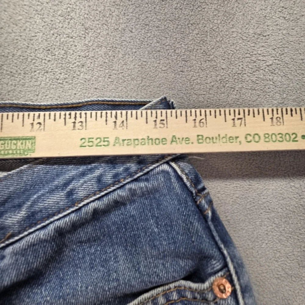 Levis‎ 560 Jeans Mens Medium Wash Blue Denim Relaxed Tapered Zip Fly Fits 30x28